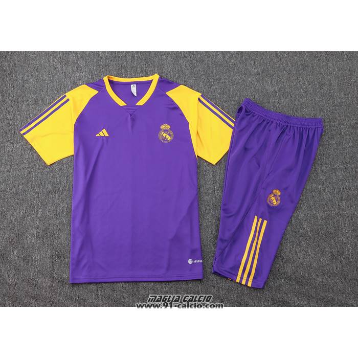 Tuta da Track
 Real Madrid Manica Corta
 2024-2025 Purpura - Pantaloncini
